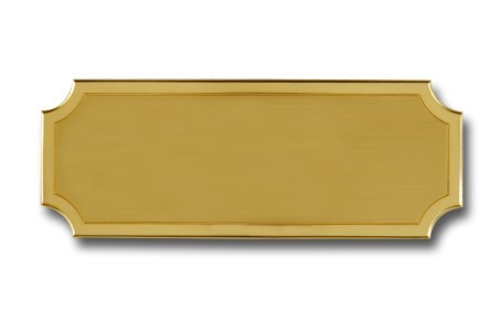 TARGA SAGOMATA modello DLS